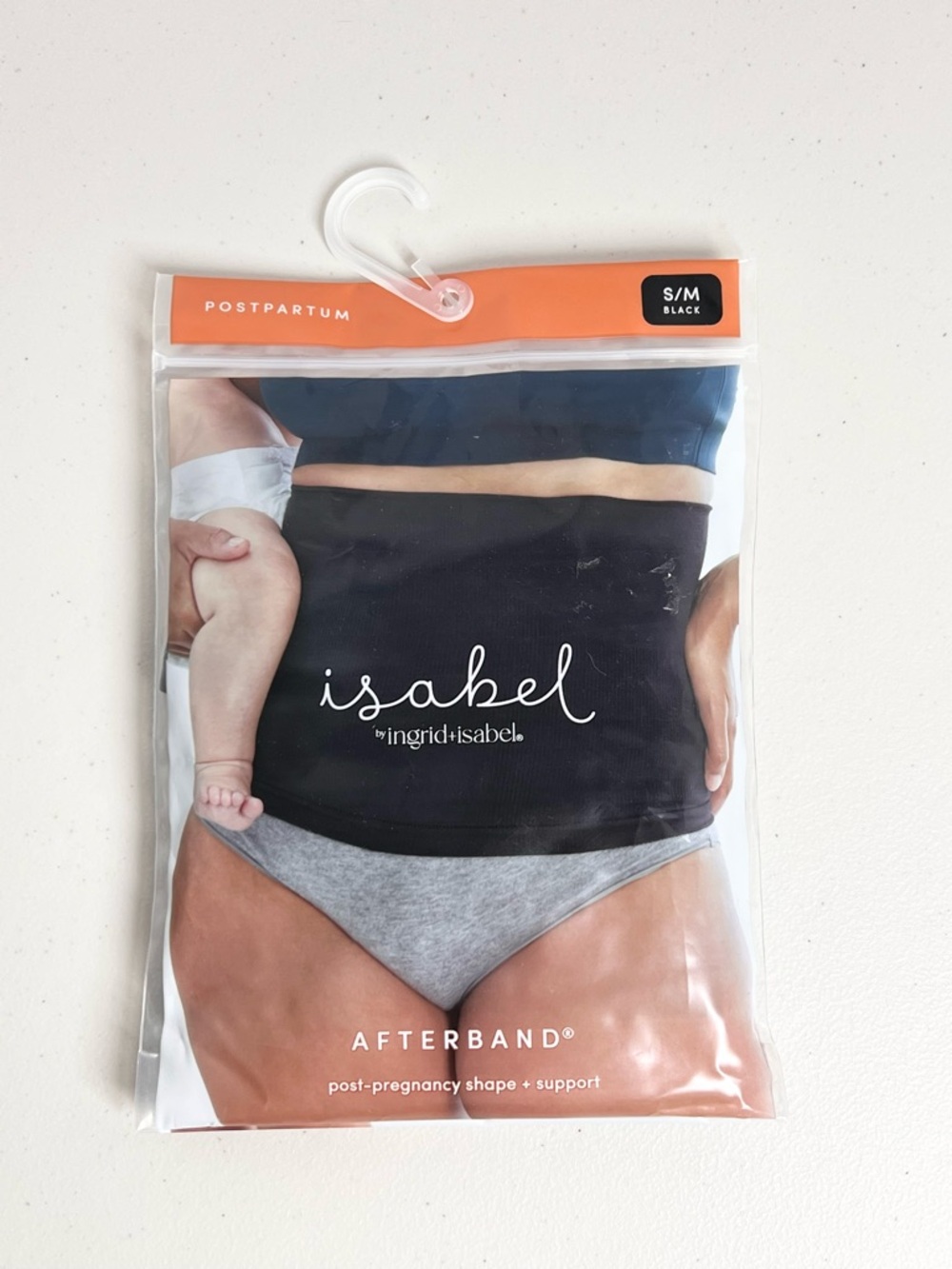 NEW Isabel Maternity by Ingrid & Isabel Afterband Postpartum Support Black S/M